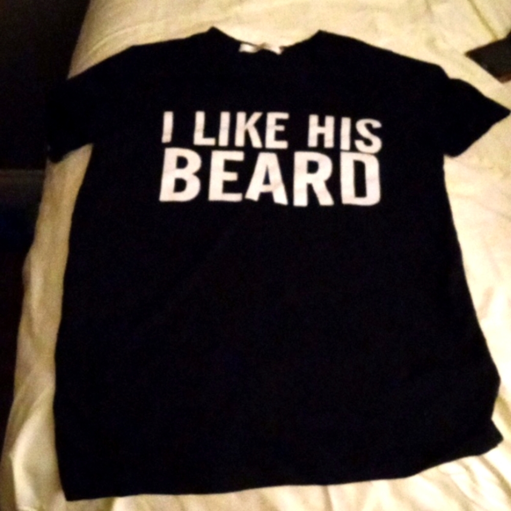 S "I Like His Beard" T Shirt